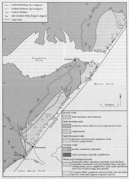 Cromarty and Rosemarkie Inliers | GeoGuide